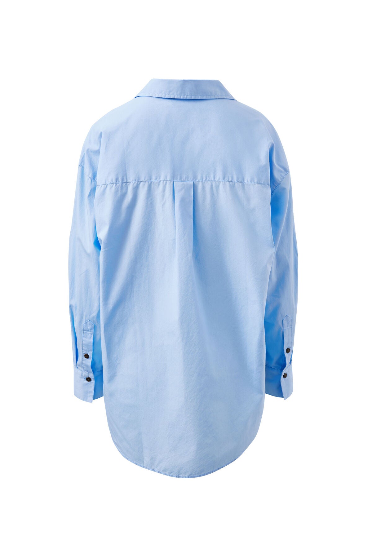 Peta Oversize Shirt - Sky Blue