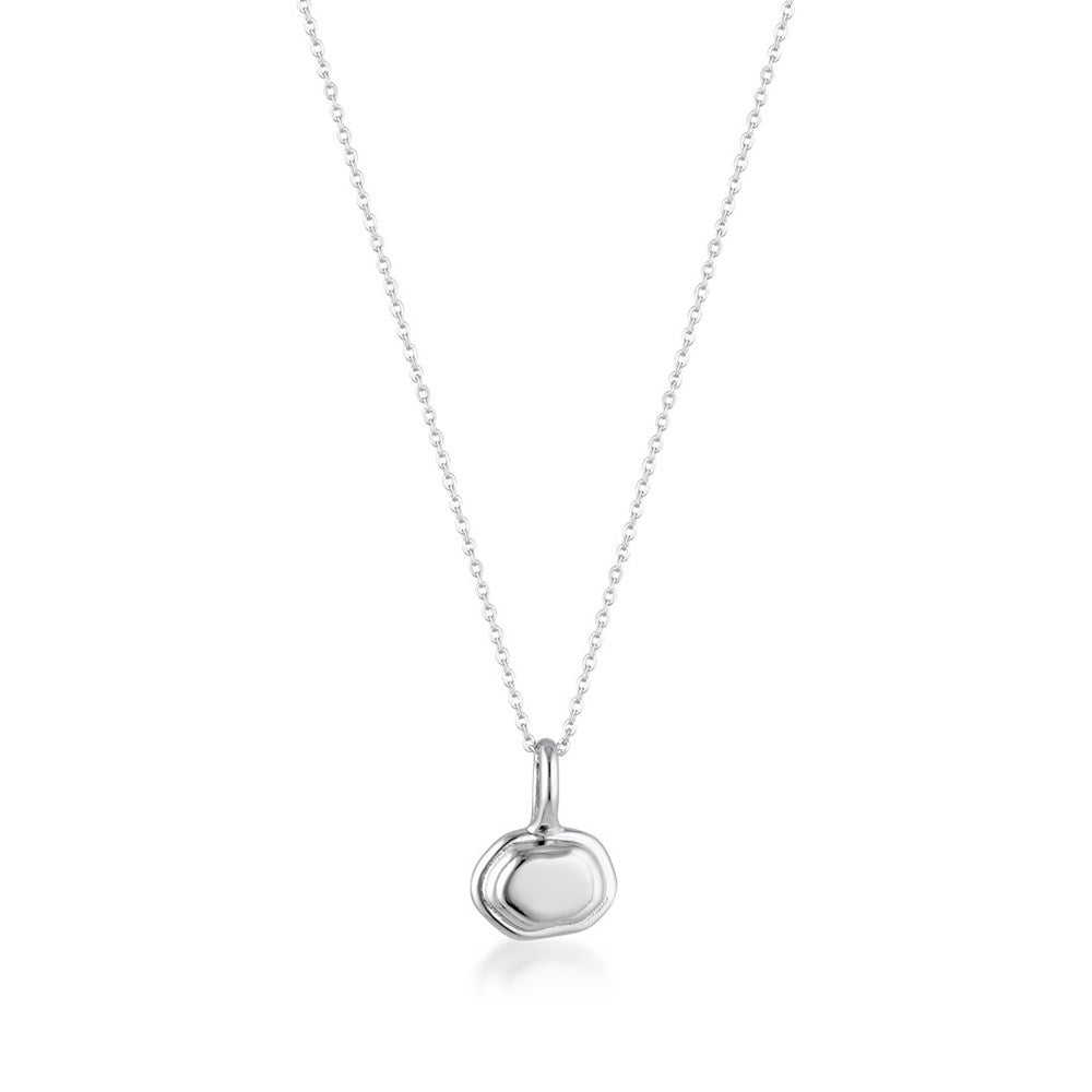Contour Necklace - Silver