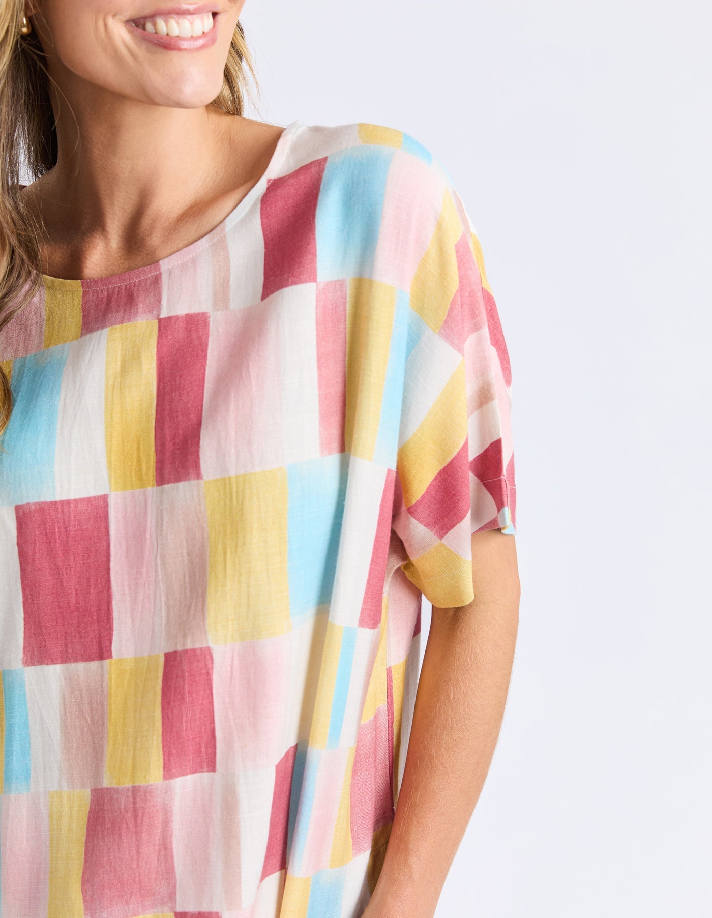 Elm Cinque Top - Cinque Terre Print