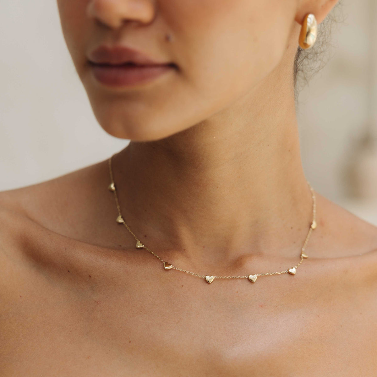Mila Heart Necklace 2.0 - Gold