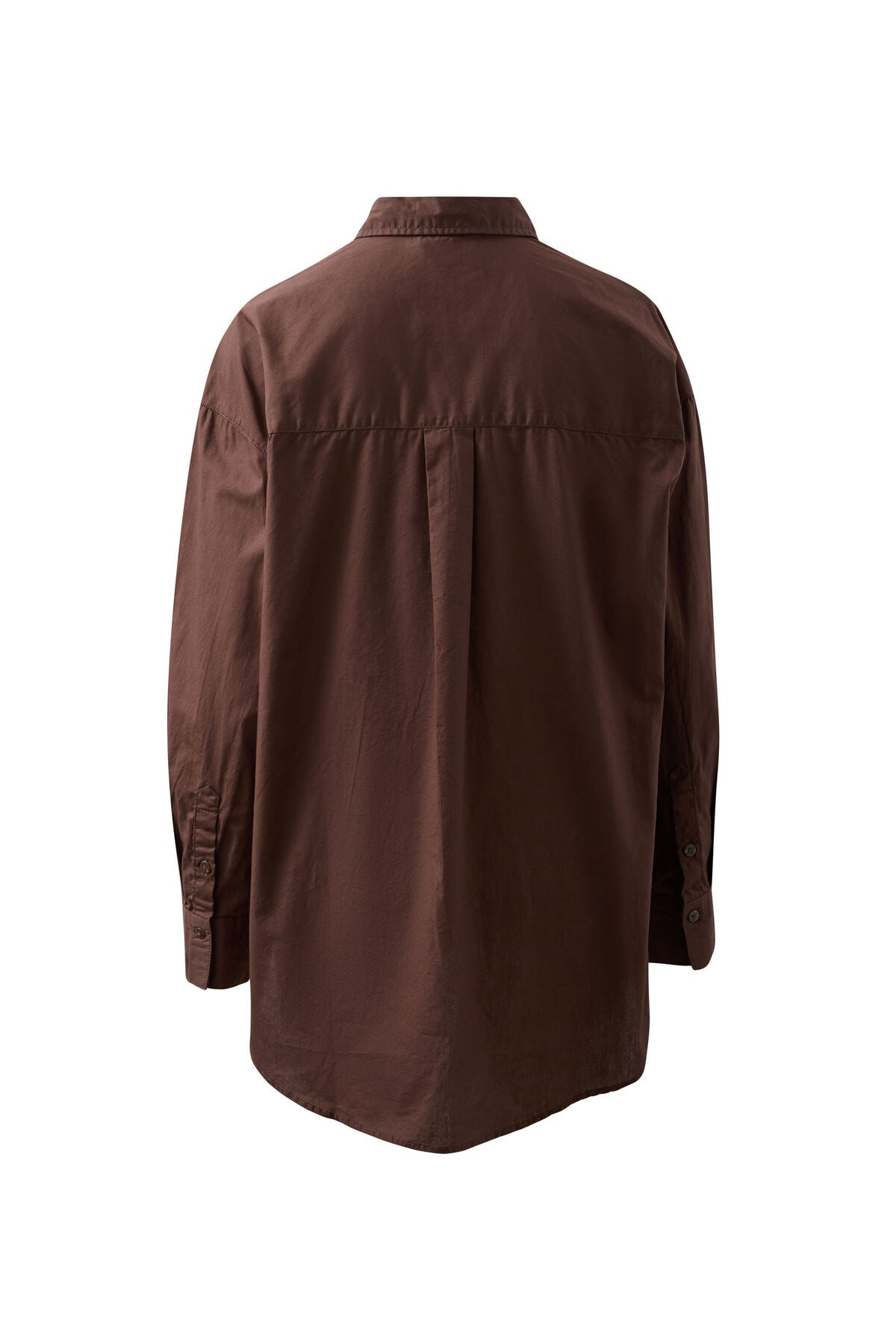 Peta Oversize Shirt - Chocolate