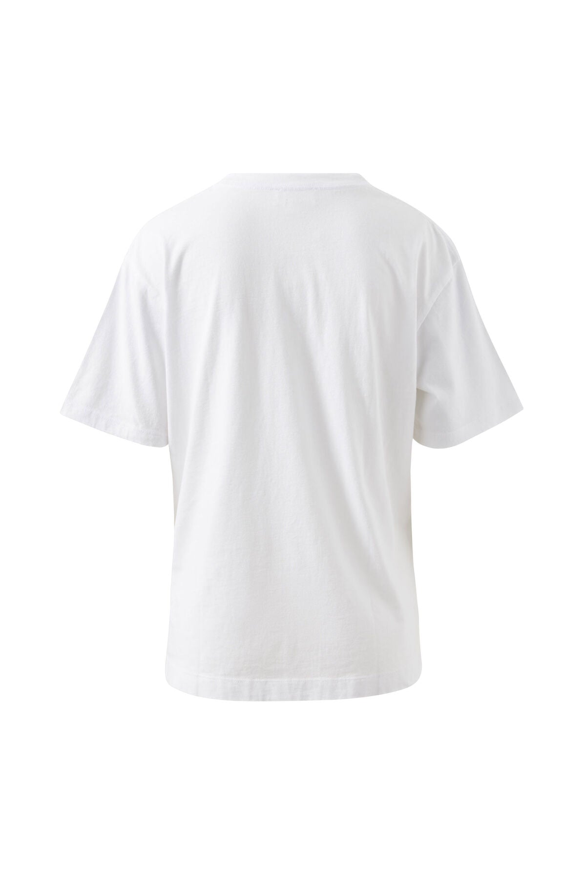 Stevie Slouchy Tee -  White/80 s sport