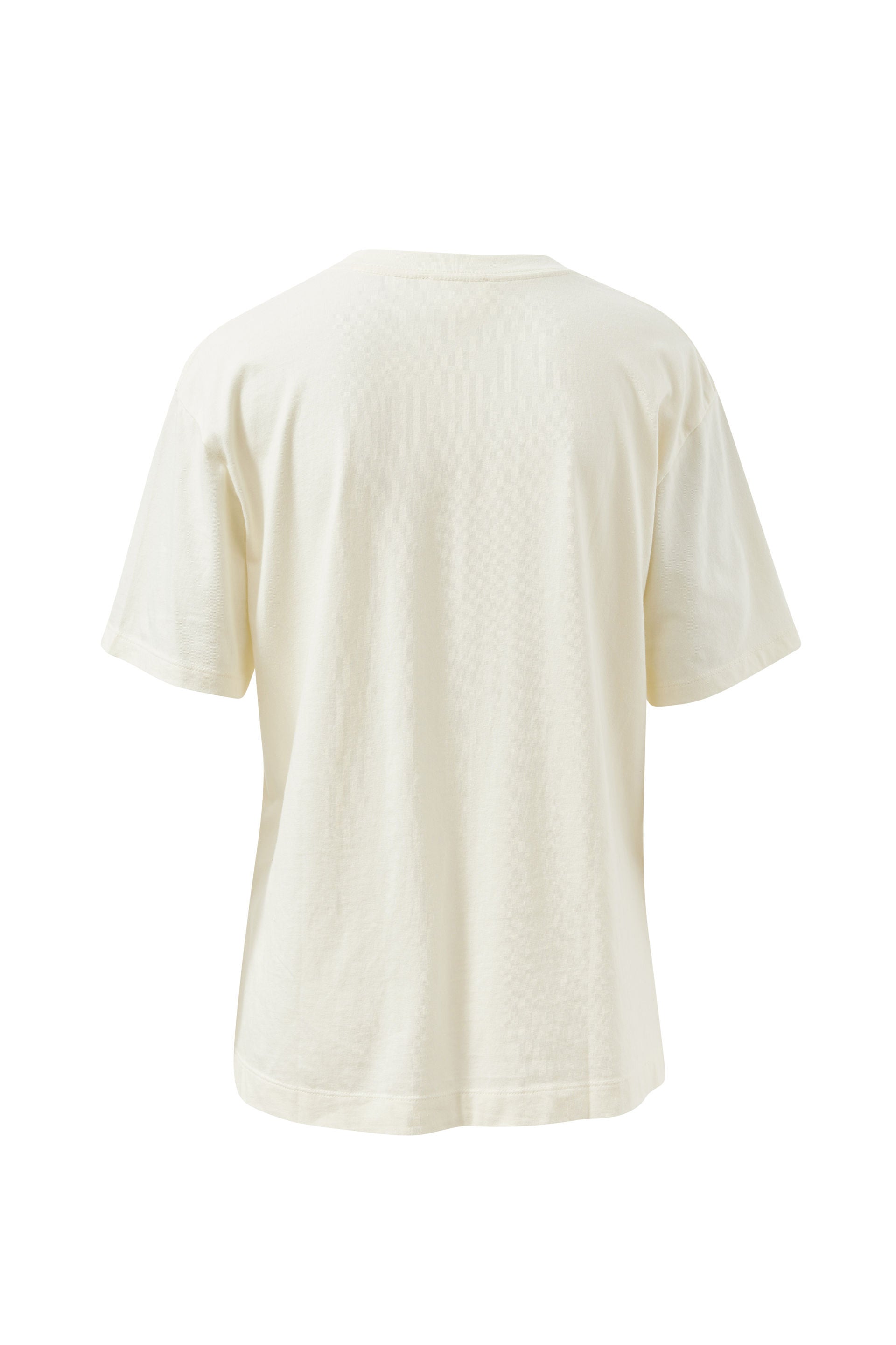 Stevie Slouchy Tee - Milk / Croissant Club