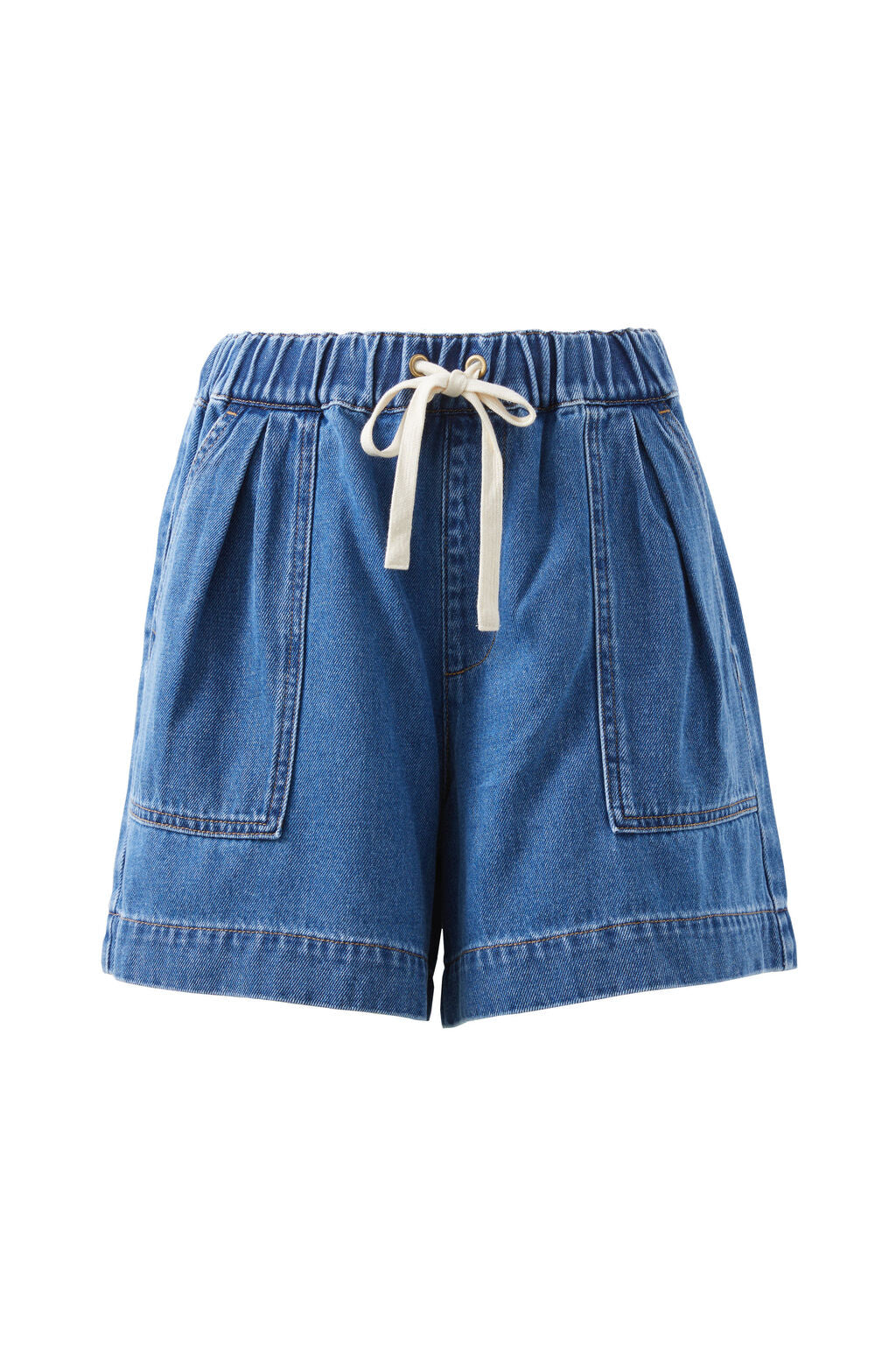 Darcy Relaxed Everyday Short - Washed Indigo
