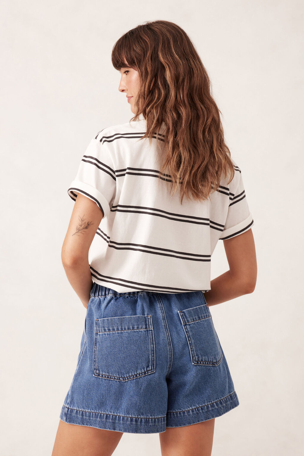 Darcy Relaxed Everyday Short - Washed Indigo