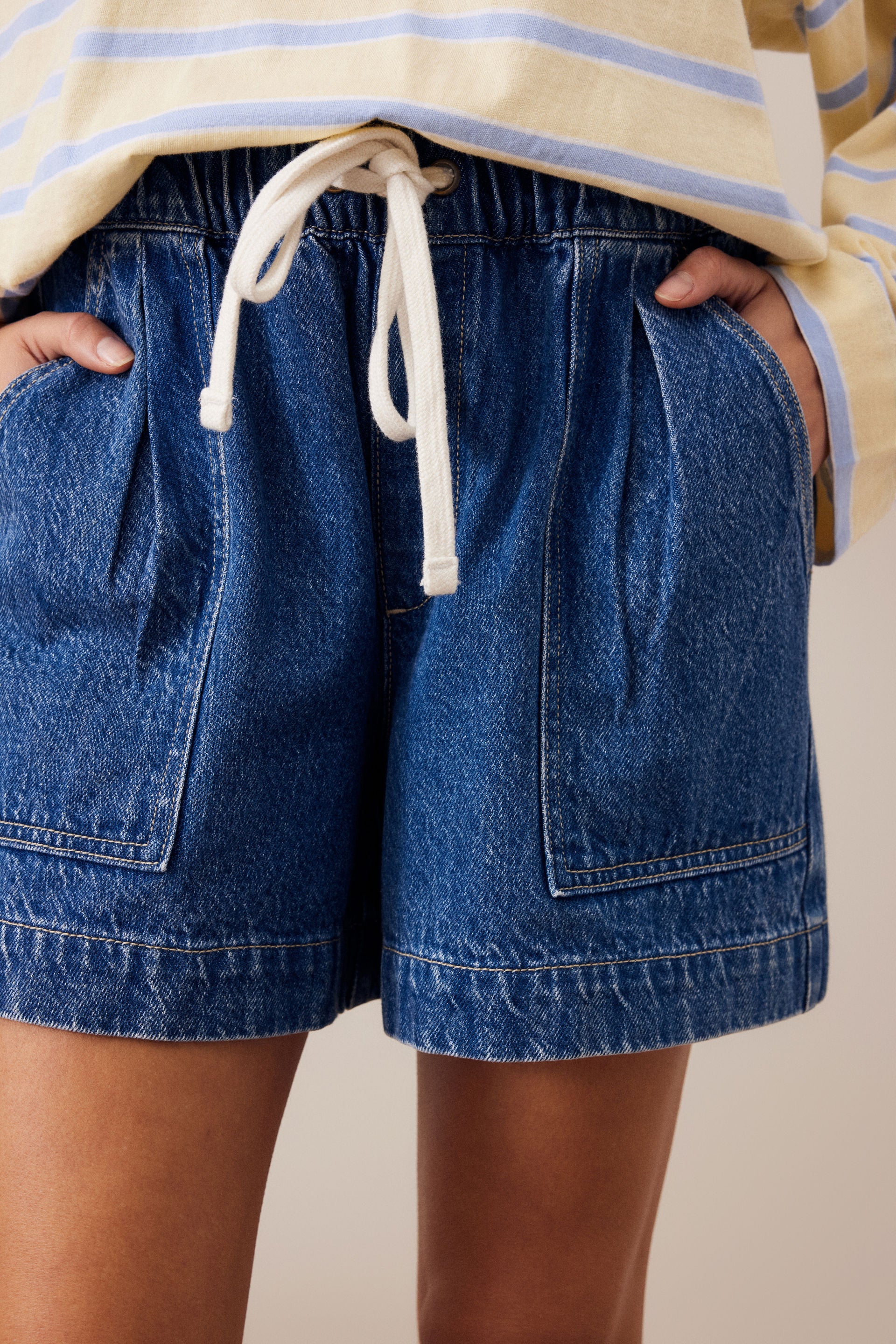 Darcy Relaxed Everyday Short - Fresh Indigo