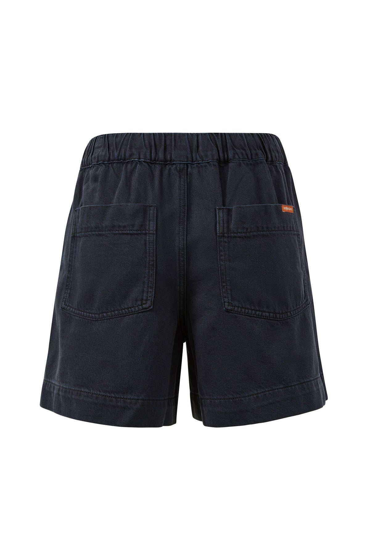 Ceres Life Darcy Relaxed Everyday Short in Washed Black