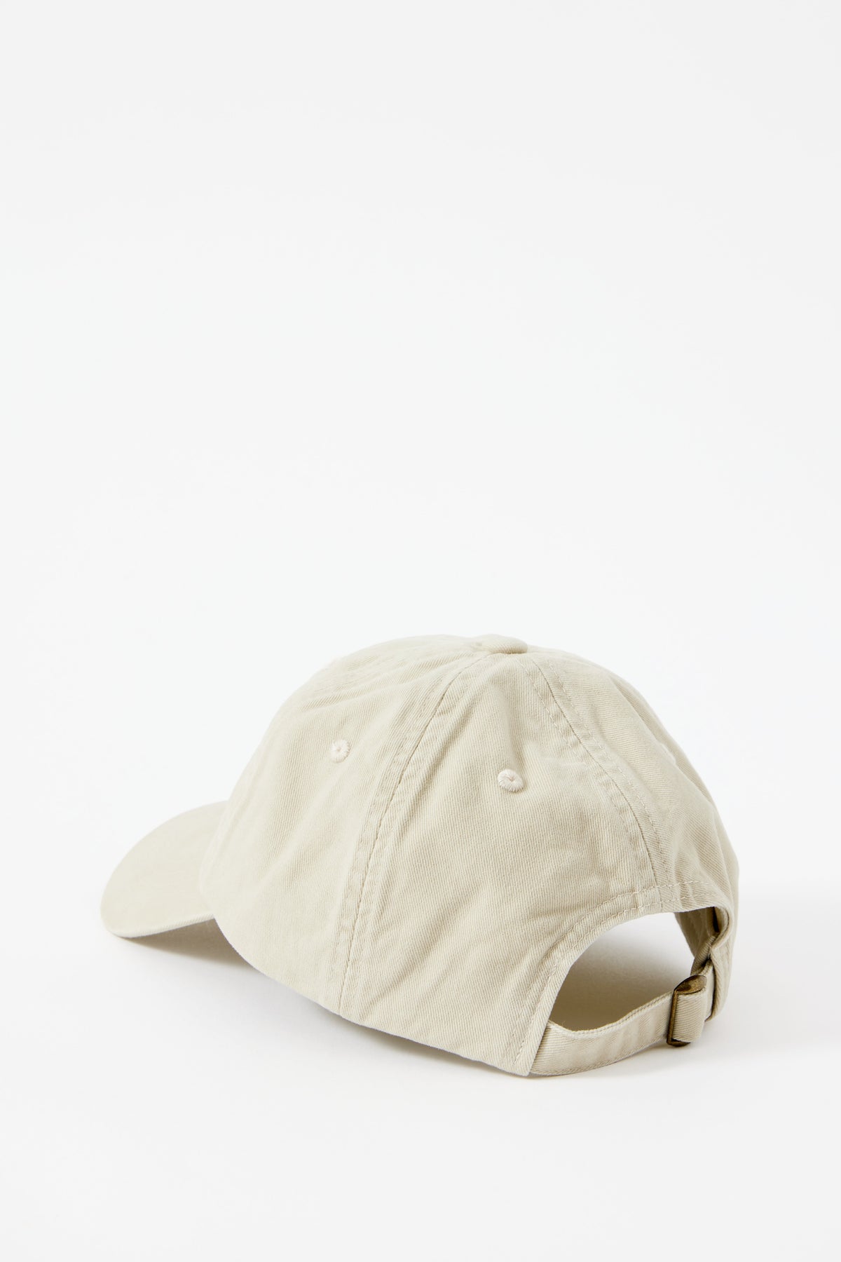 Pip Everyday Cap - Stone/Blue Monogram Embroidery