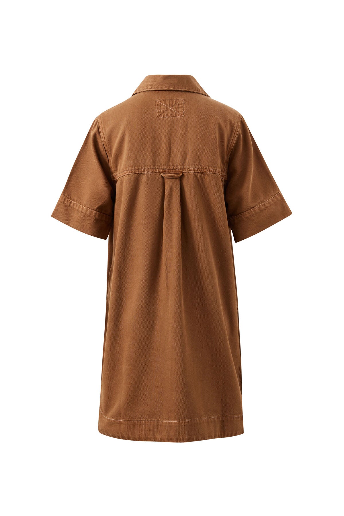 Sammy Relaxed Shirt Dress - Toffee