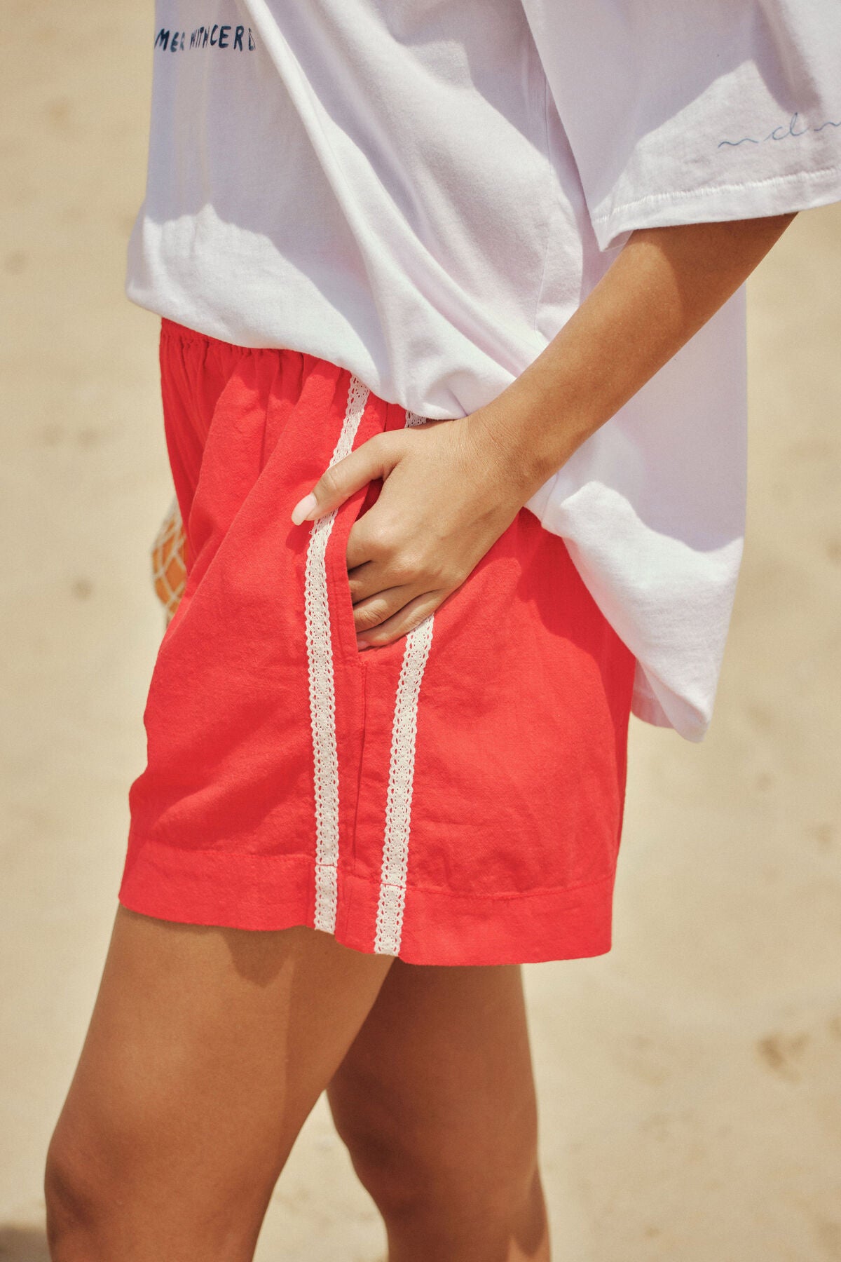PRE ORDER- Mila Short - Heritage Red