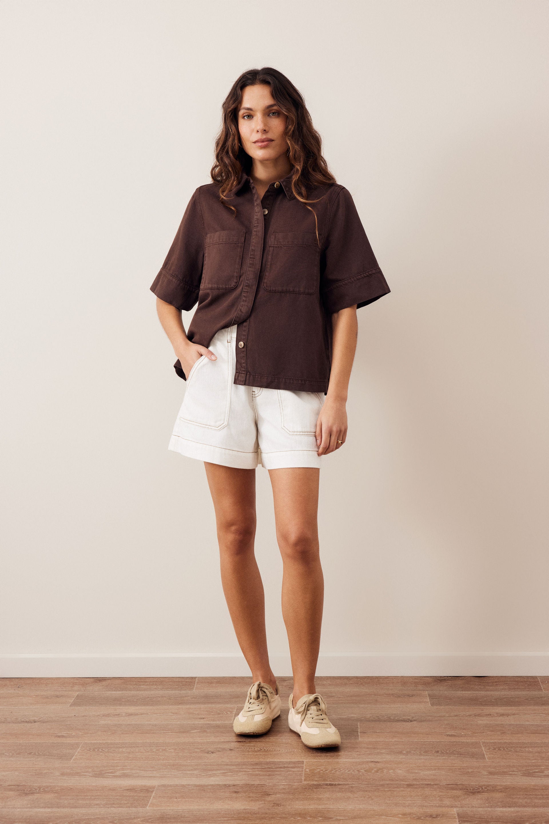 Weekender Short - Ecru