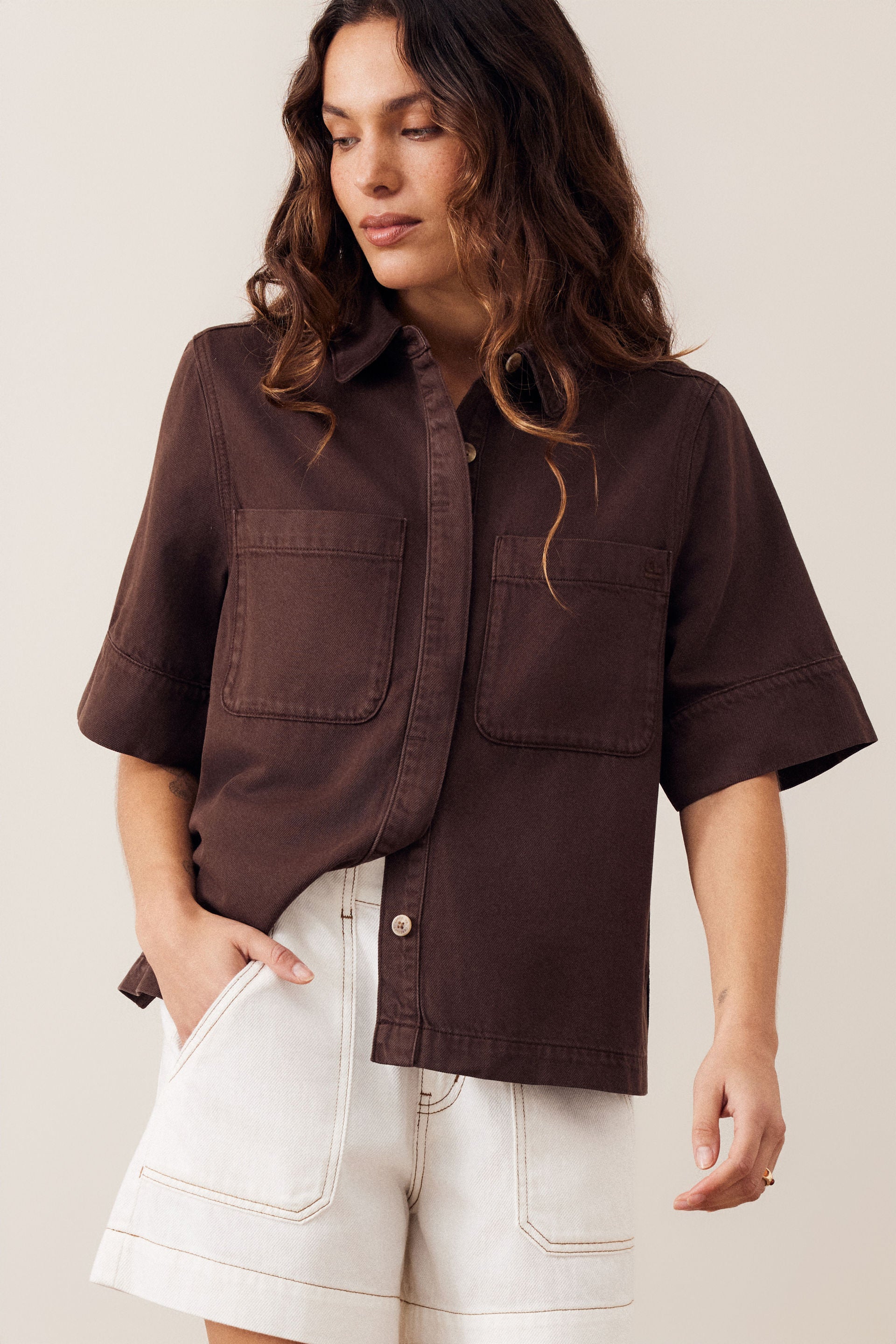 Weekender Short - Ecru