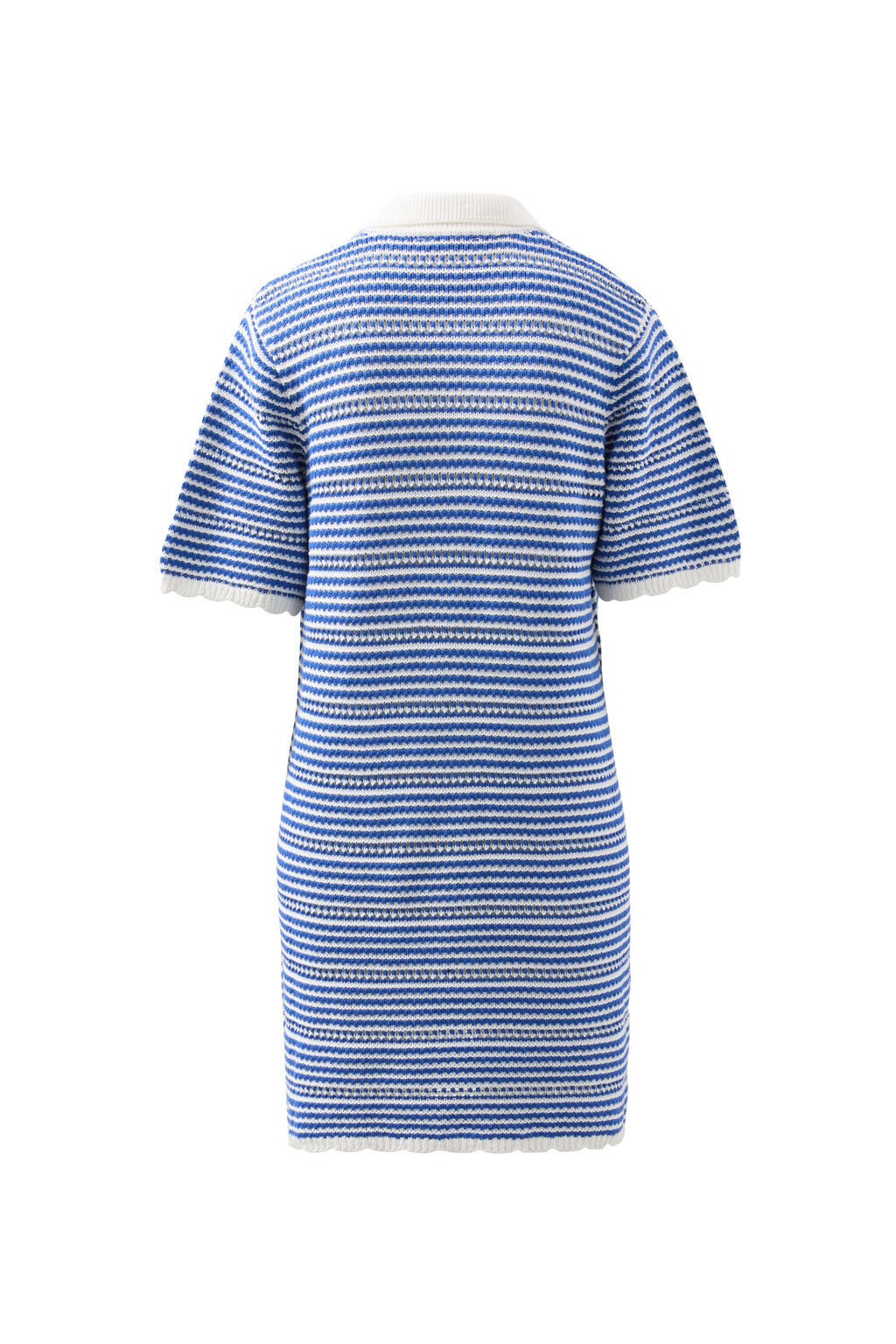 Nala Stripe Knit Mini Dress - Summer Blue Stripe