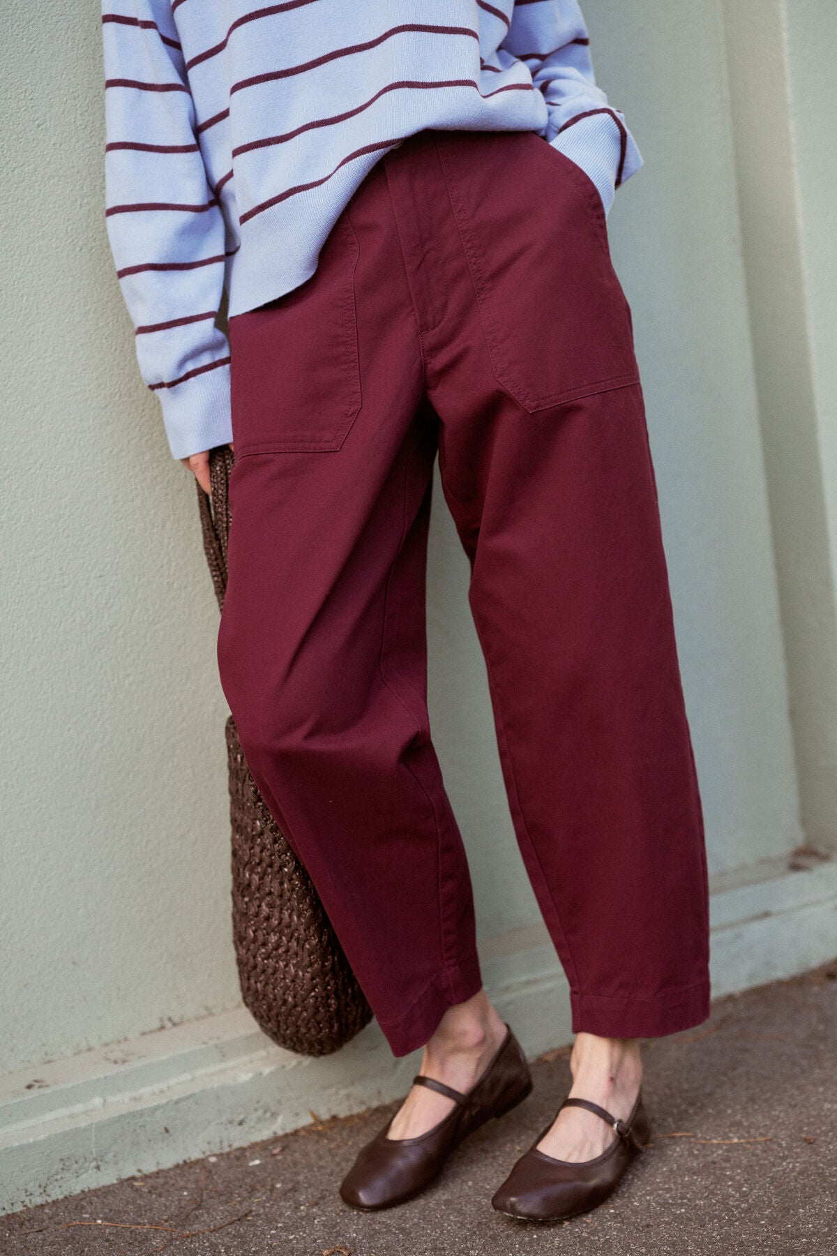 Weekender Pant - Burgundy
