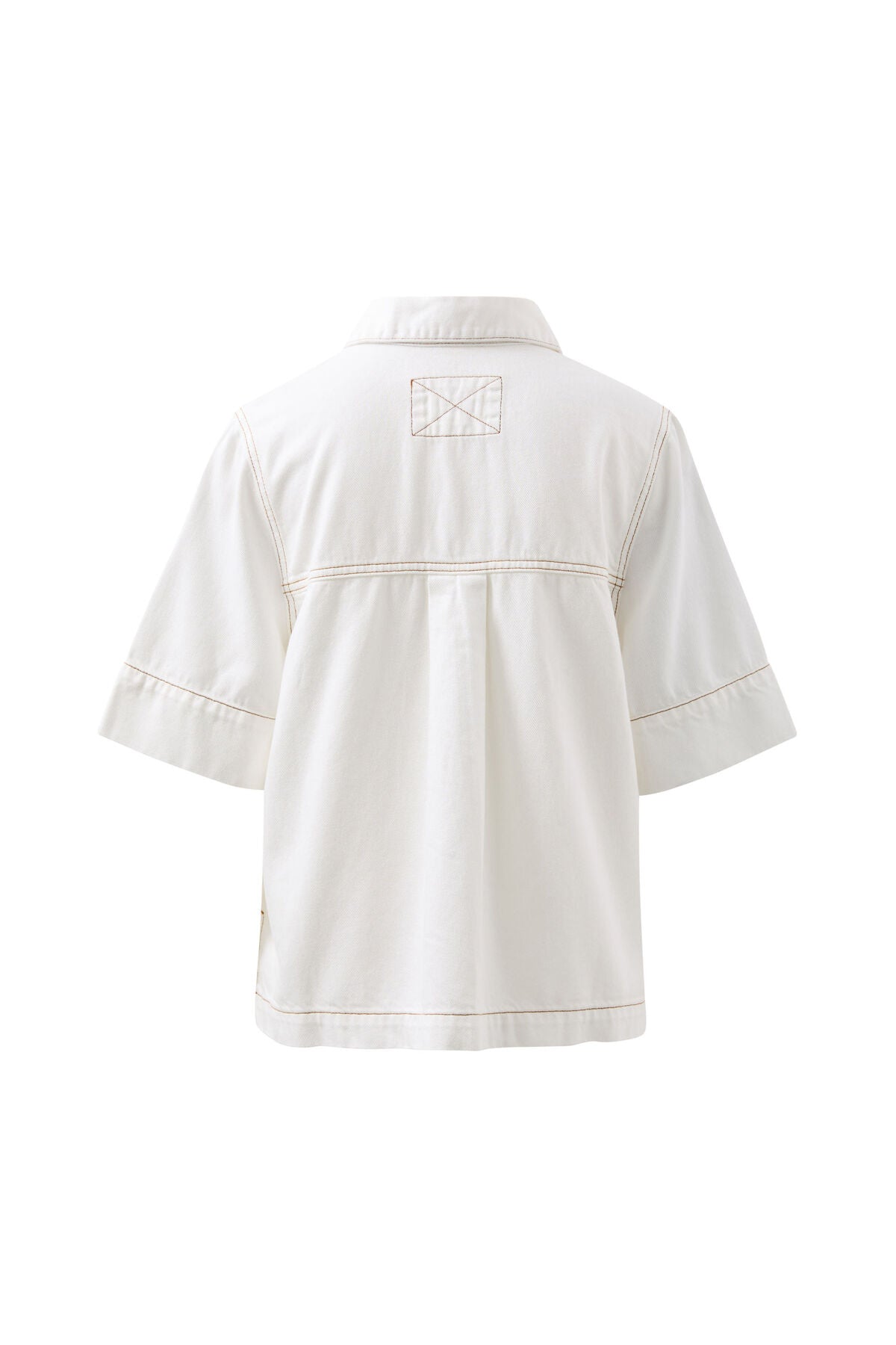 Noa Short Sleeve Shirt - Fresh Ecru