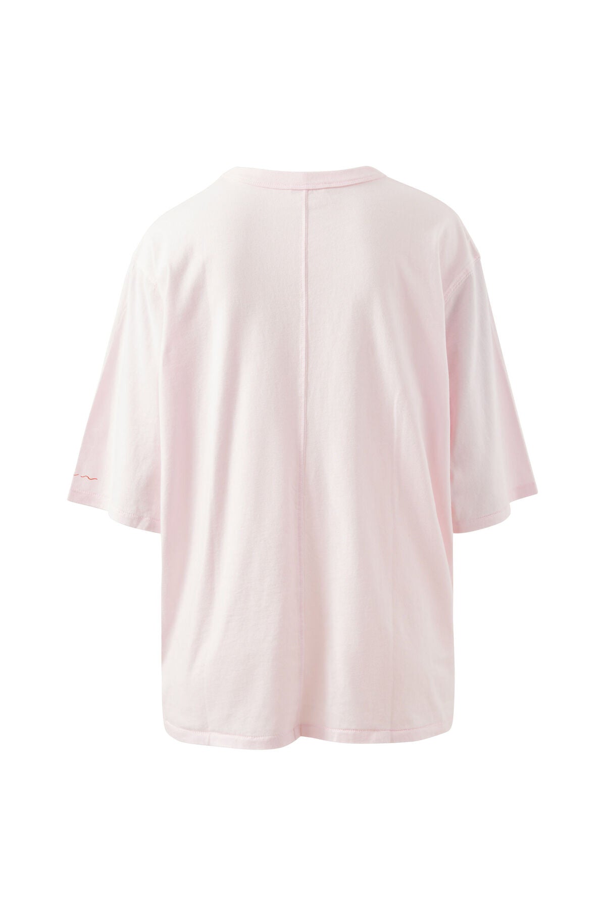 Liv Oversized Tee - Sunfaded tint/island scarf print