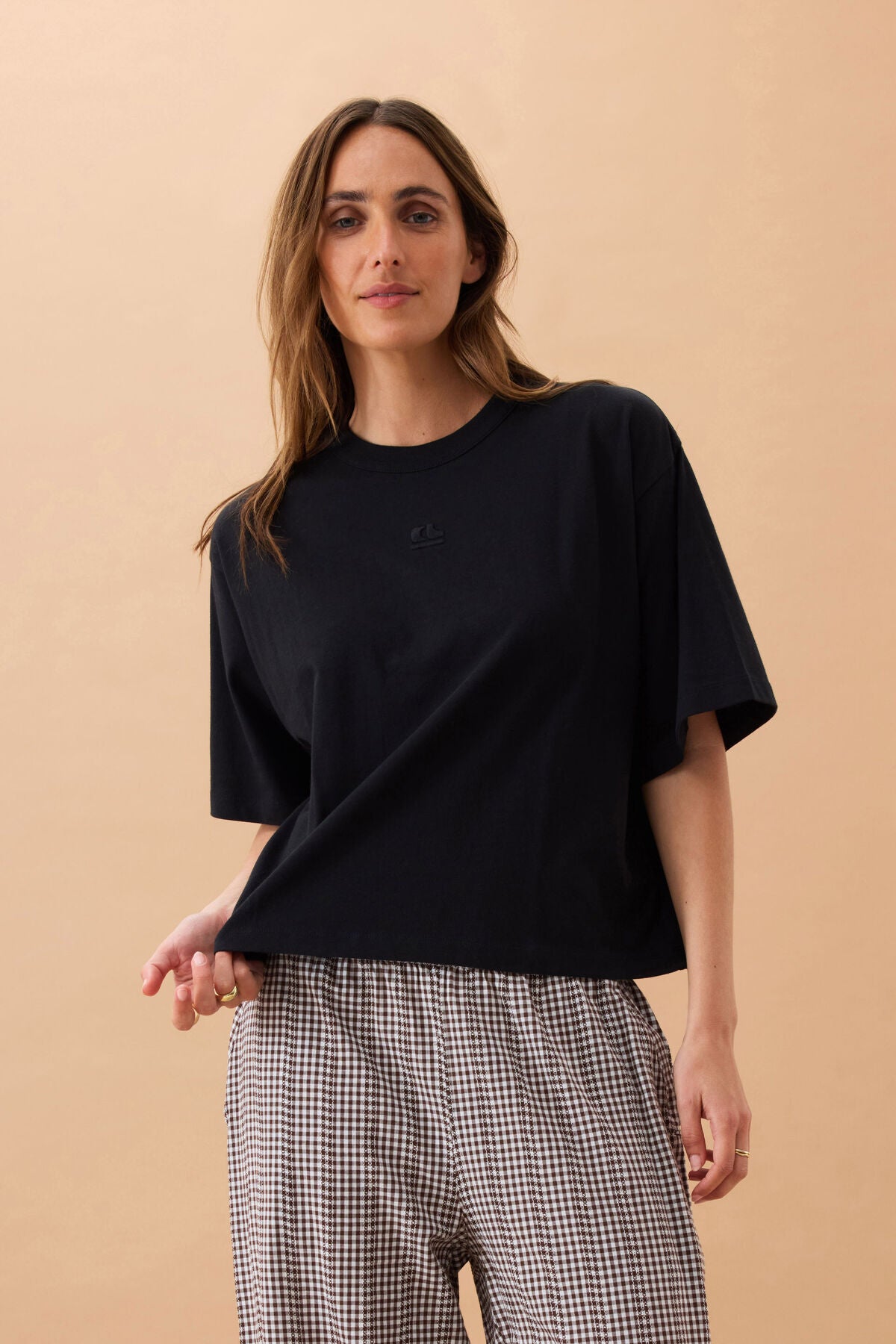 Phoebe Premium Tee -Black