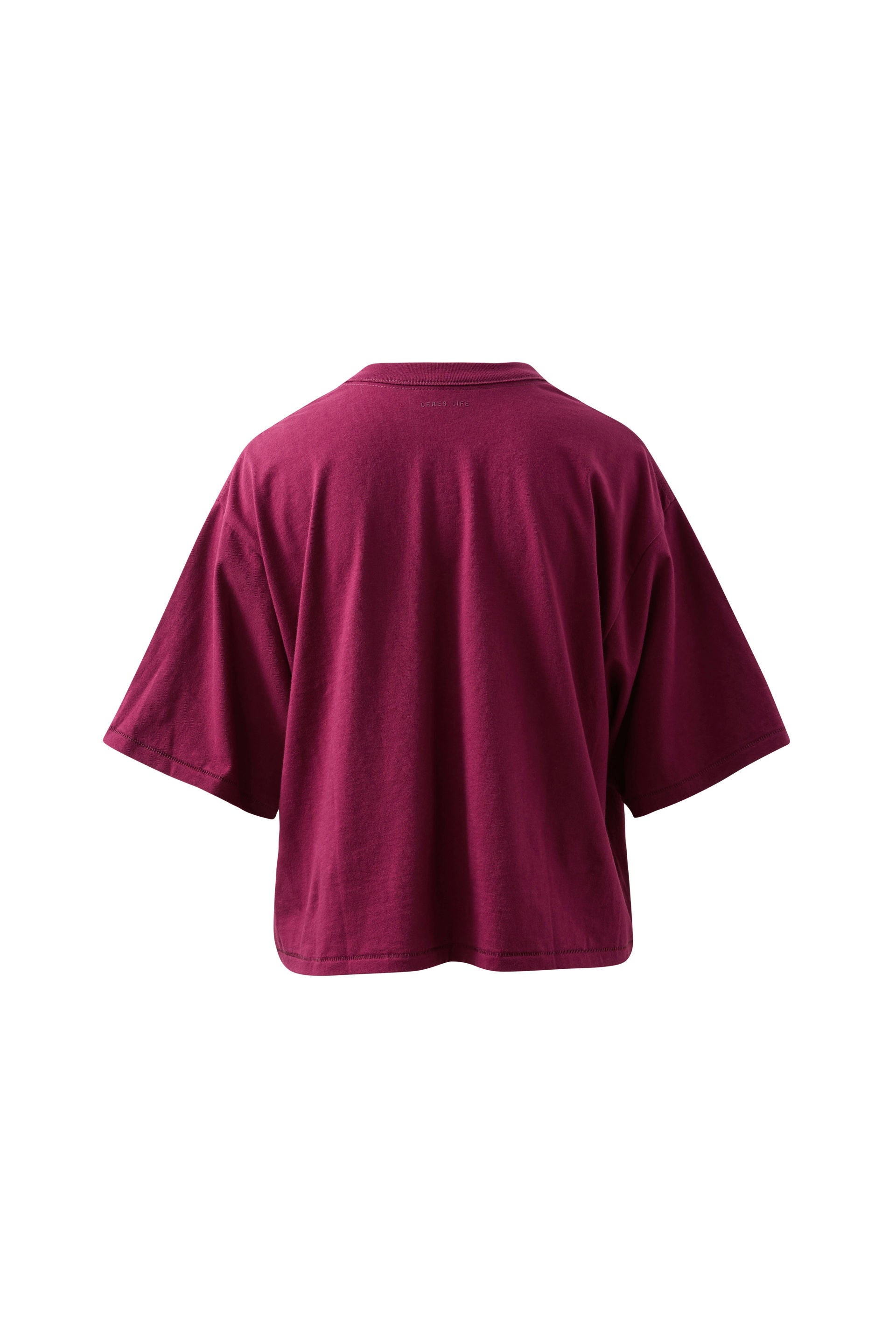 Phoebe Premium Tee - Pomegranate