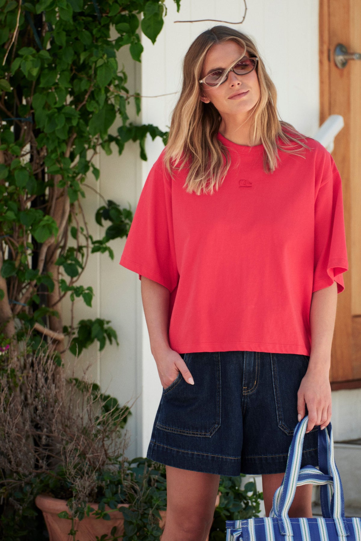 Ceres Life Phoebe Premium Tee - Heritage Red