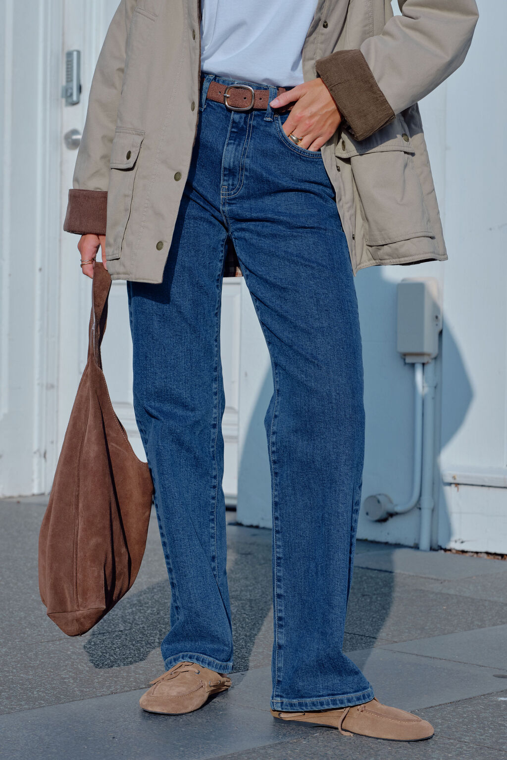 Sydney Straight Leg Jean - Fresh Indigo