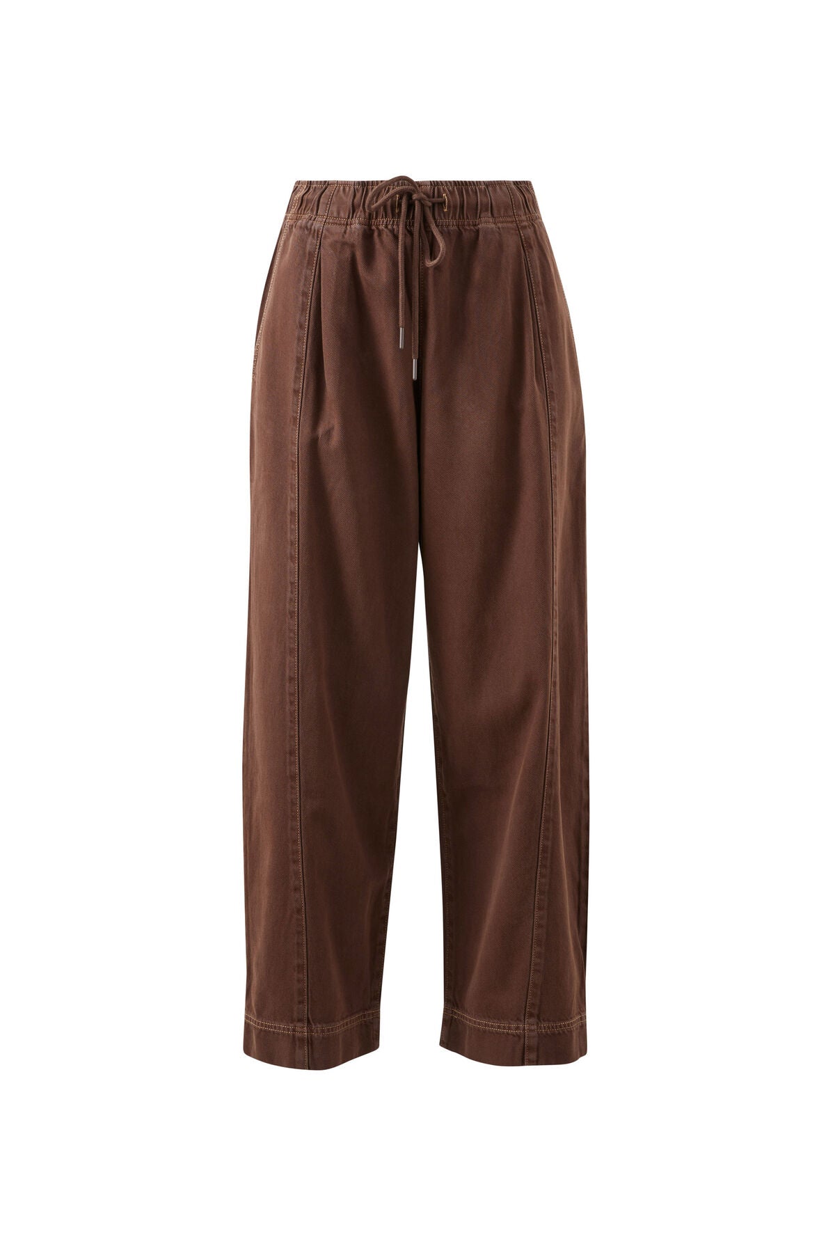 Jessie Barrel Pant - Chocolate