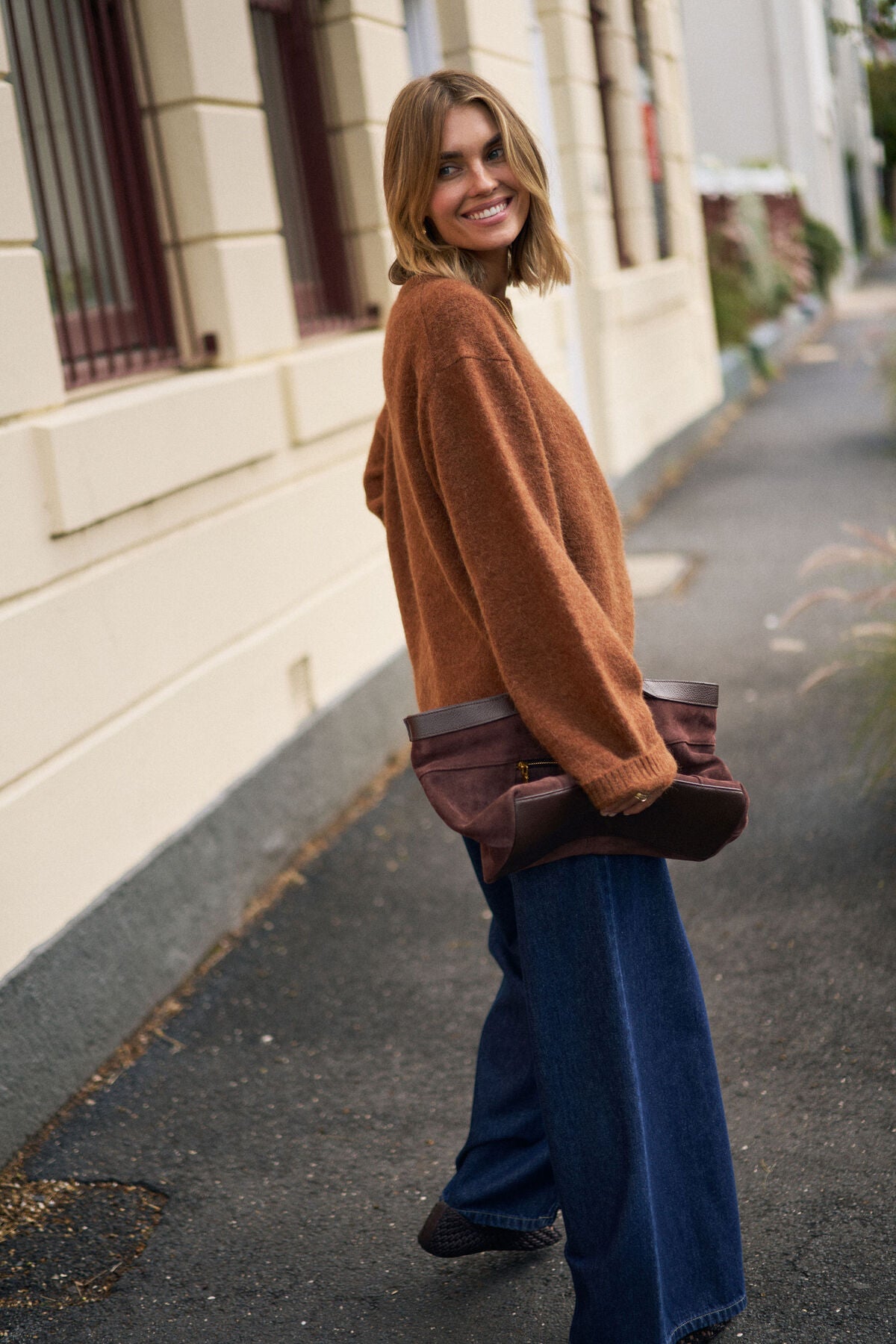 Bonnie Lofty Knit - Toffee