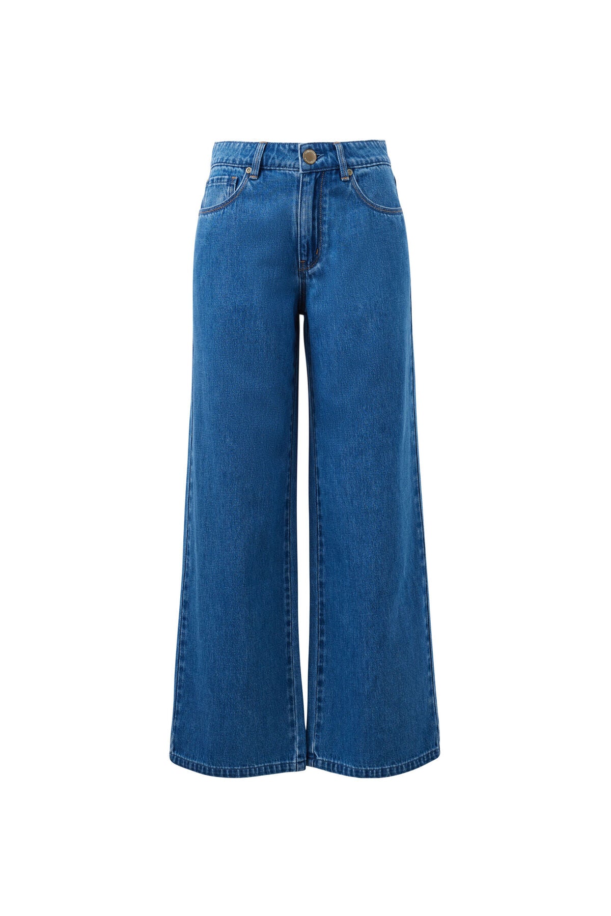 Willow Soft Wide Leg Jean - Fresh Indigo