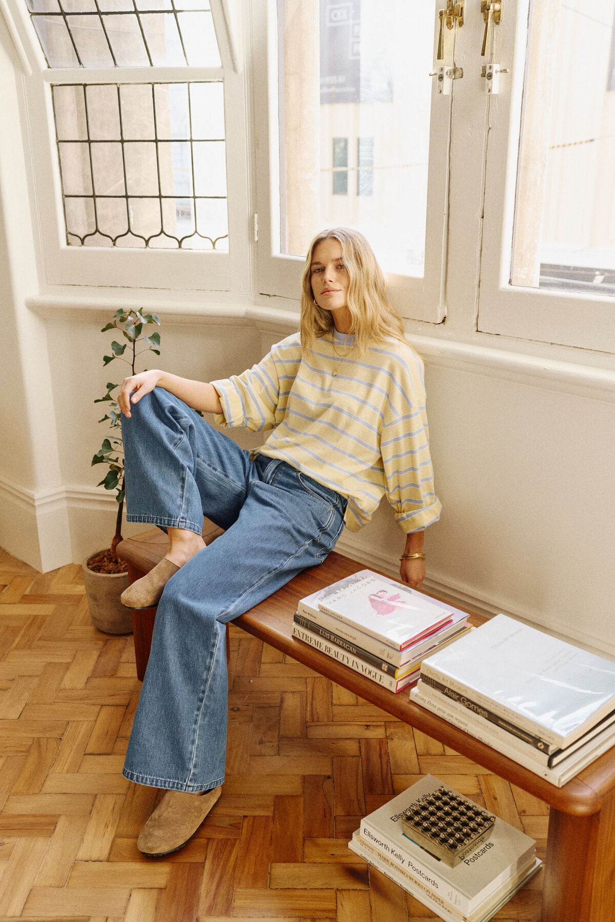 Willow Soft Wide Leg Jean - Fresh Indigo
