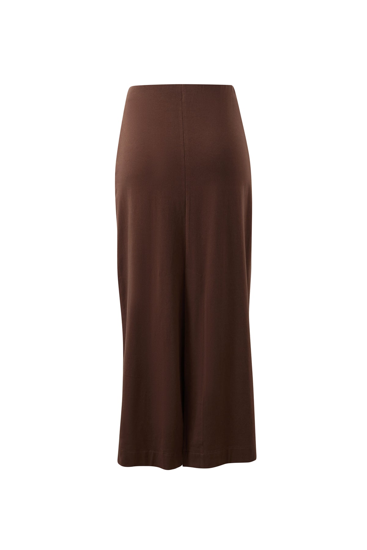 Clara Column Skirt - Chocolate