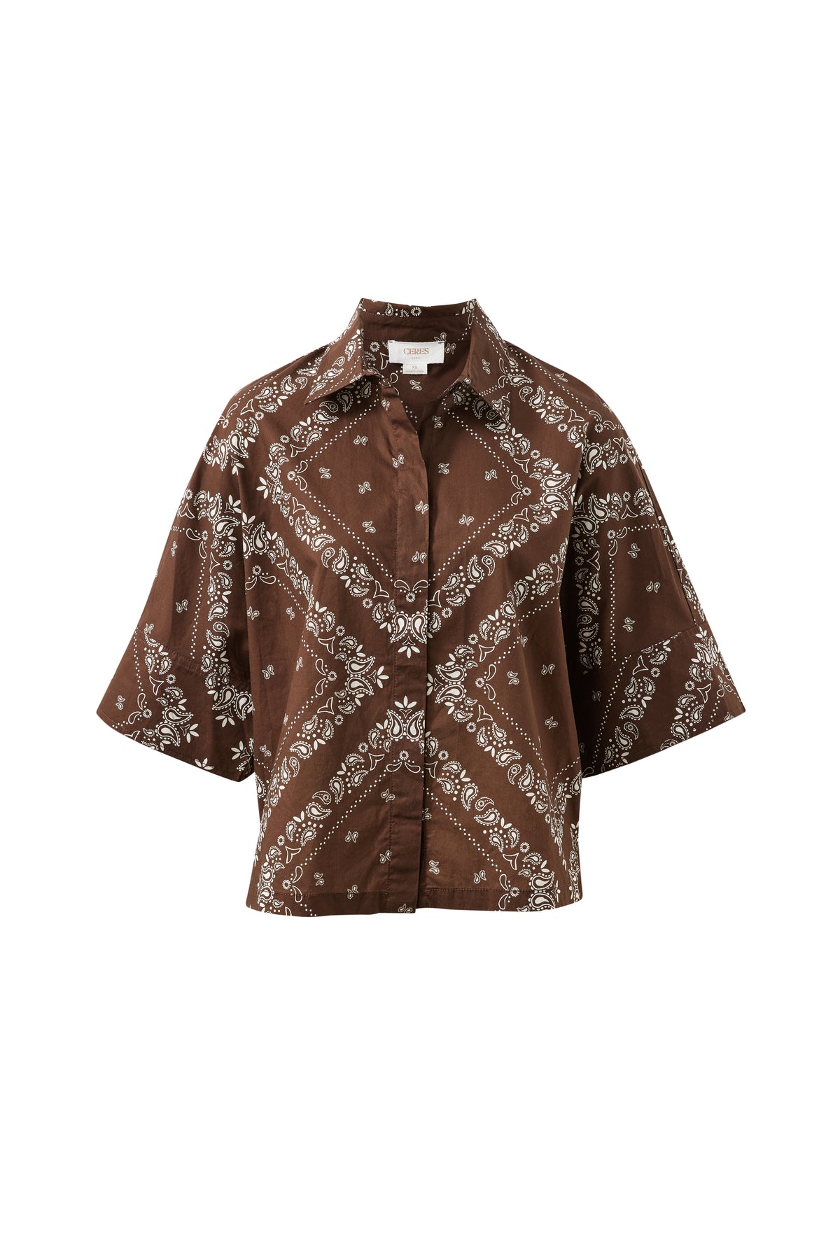 Ceres Life Sarah Boxy Shirt - Bandana