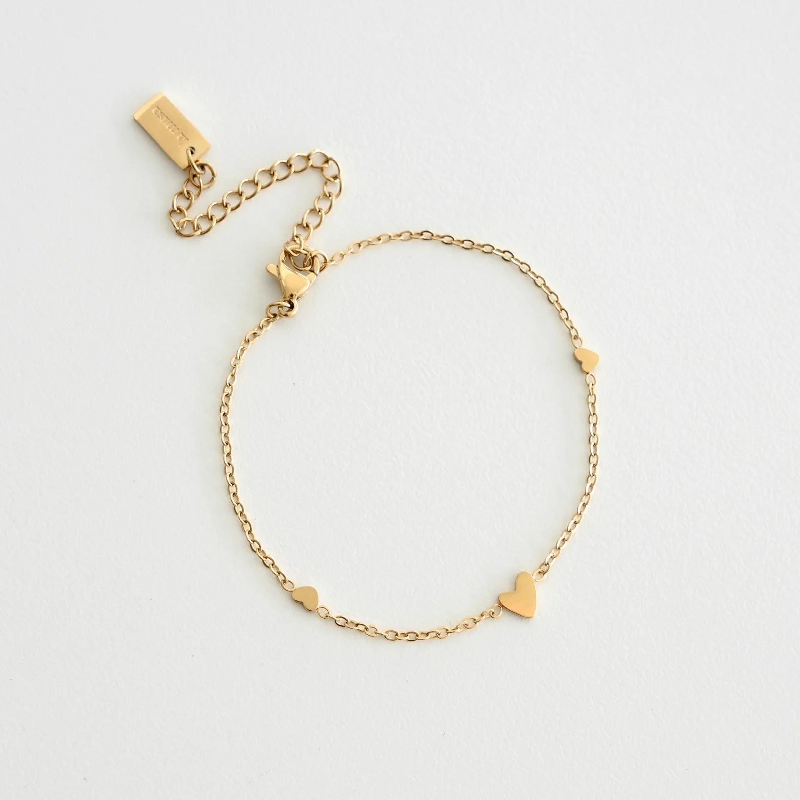 Amour Heart Bracelet - Gold