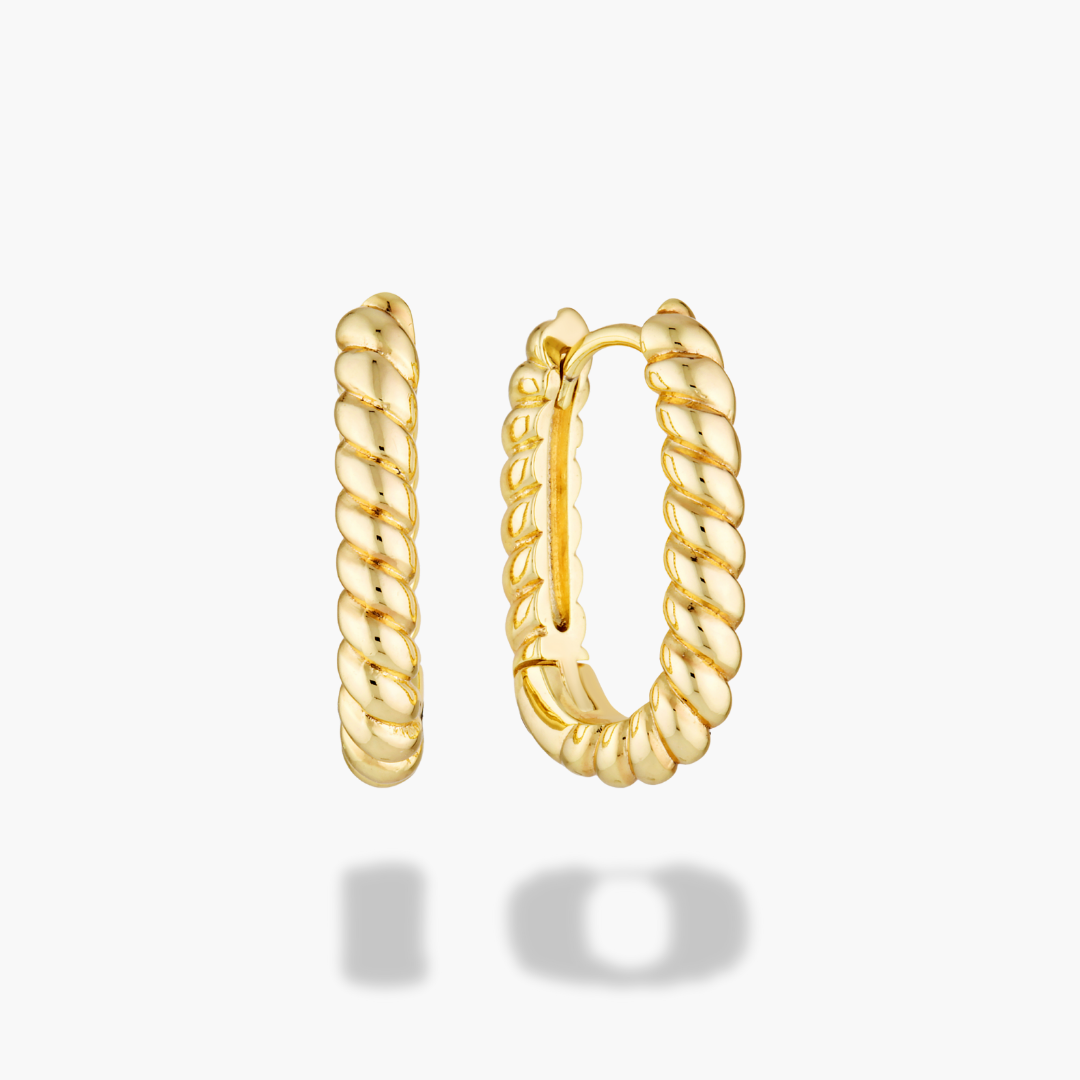 Libby Twisty Earrings - Gold