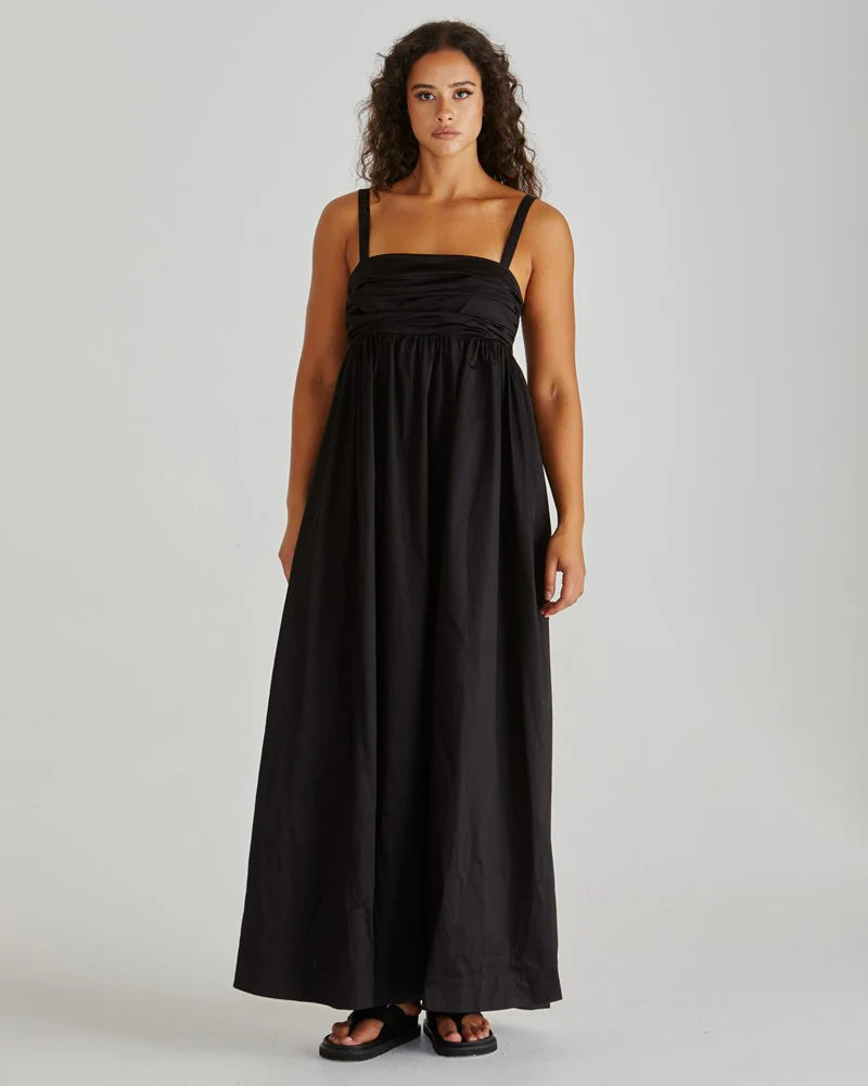 Delaney Maxi Dress - Black