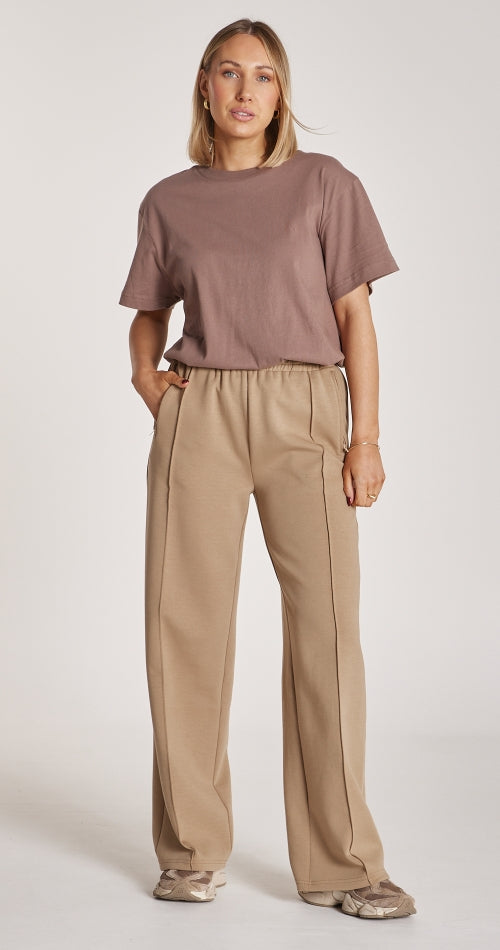 Noah Wide Leg Pant - Camel