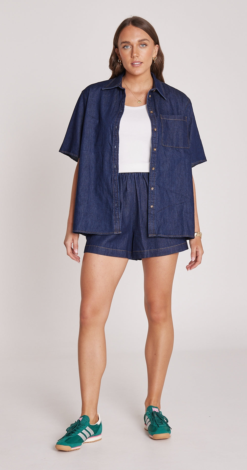 Arlo Denim Shirt - Dark Blue