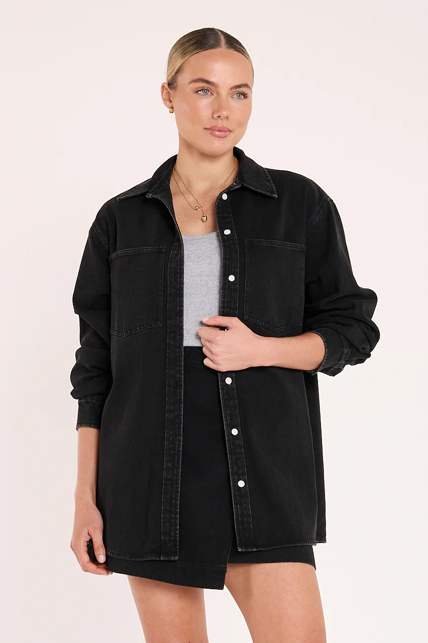 Violet Shirt - Black