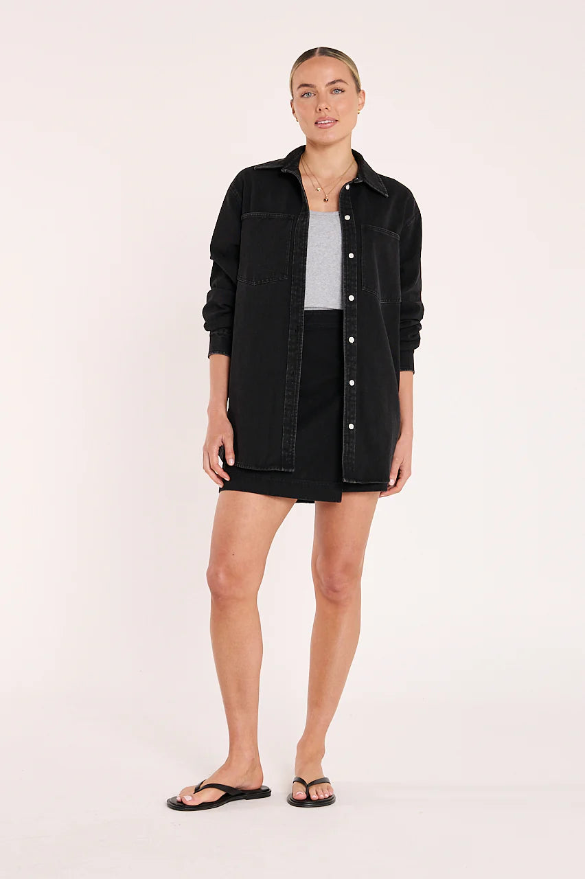 Violet Shirt - Black