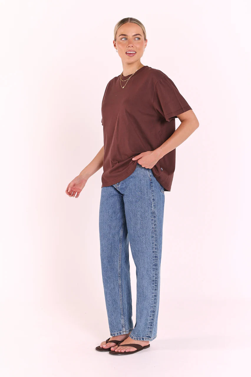 Lola Barrel Jean - Deep Blue