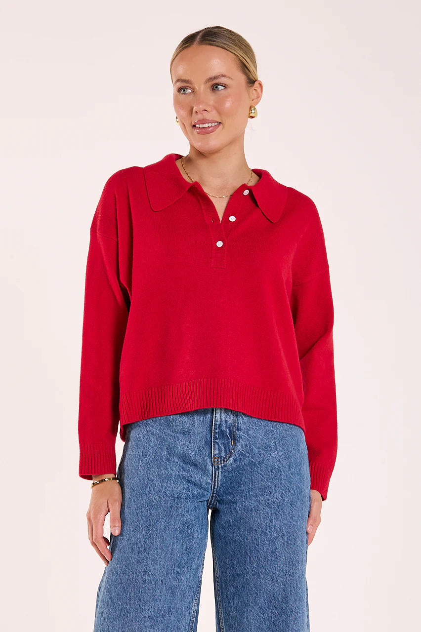 Alice Knit - Red