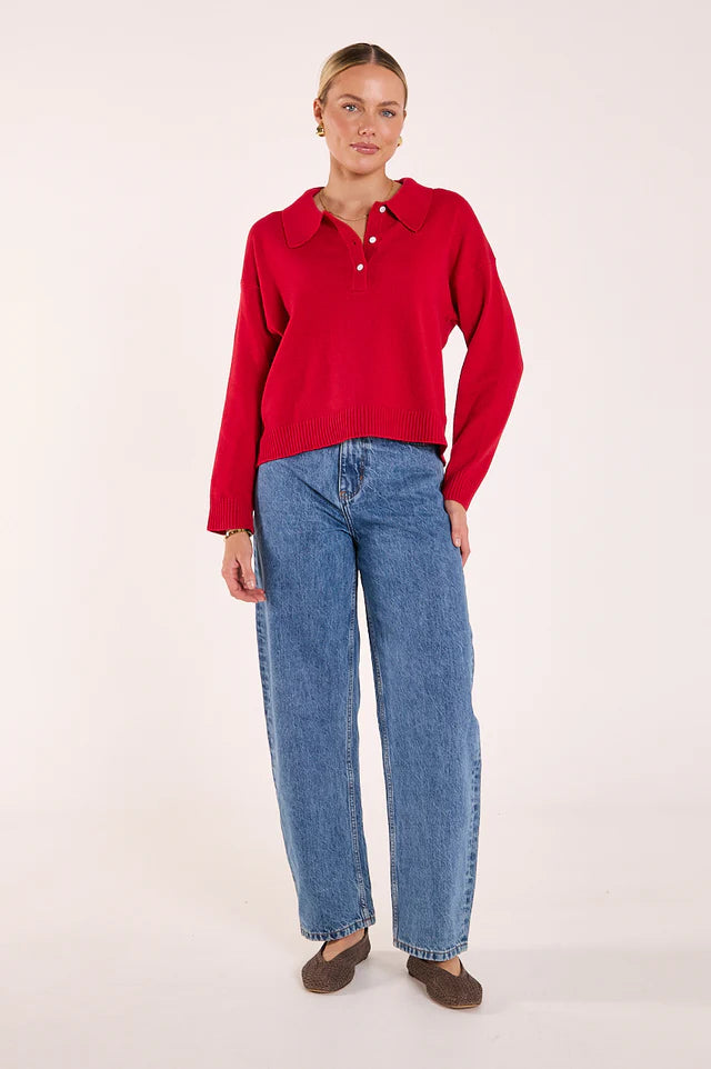 Alice Knit - Red