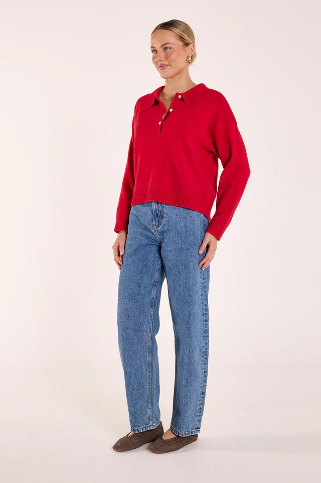 Alice Knit - Red