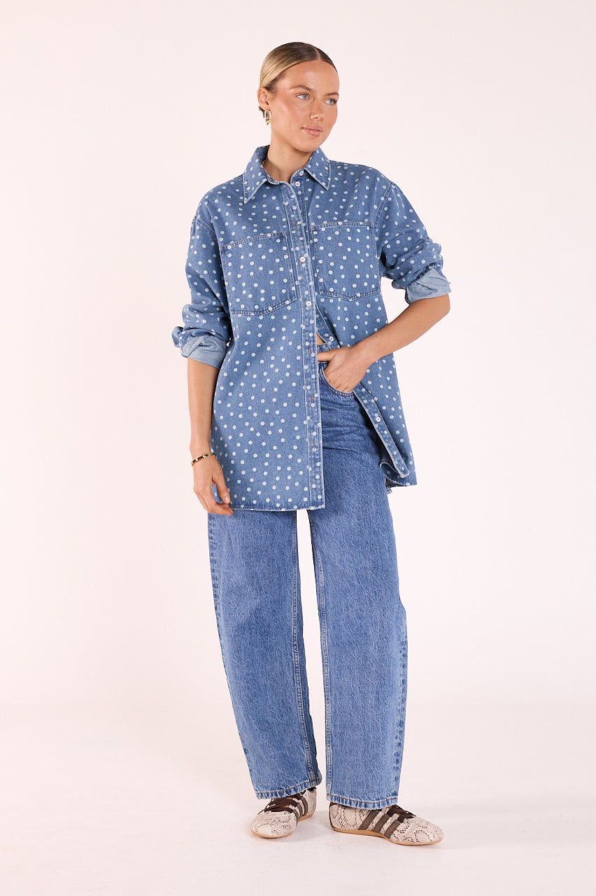 Violet Shirt - Denim Spot