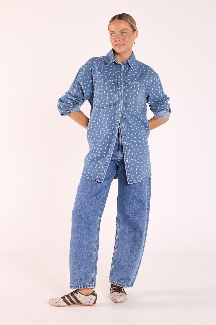 Violet Shirt - Denim Spot