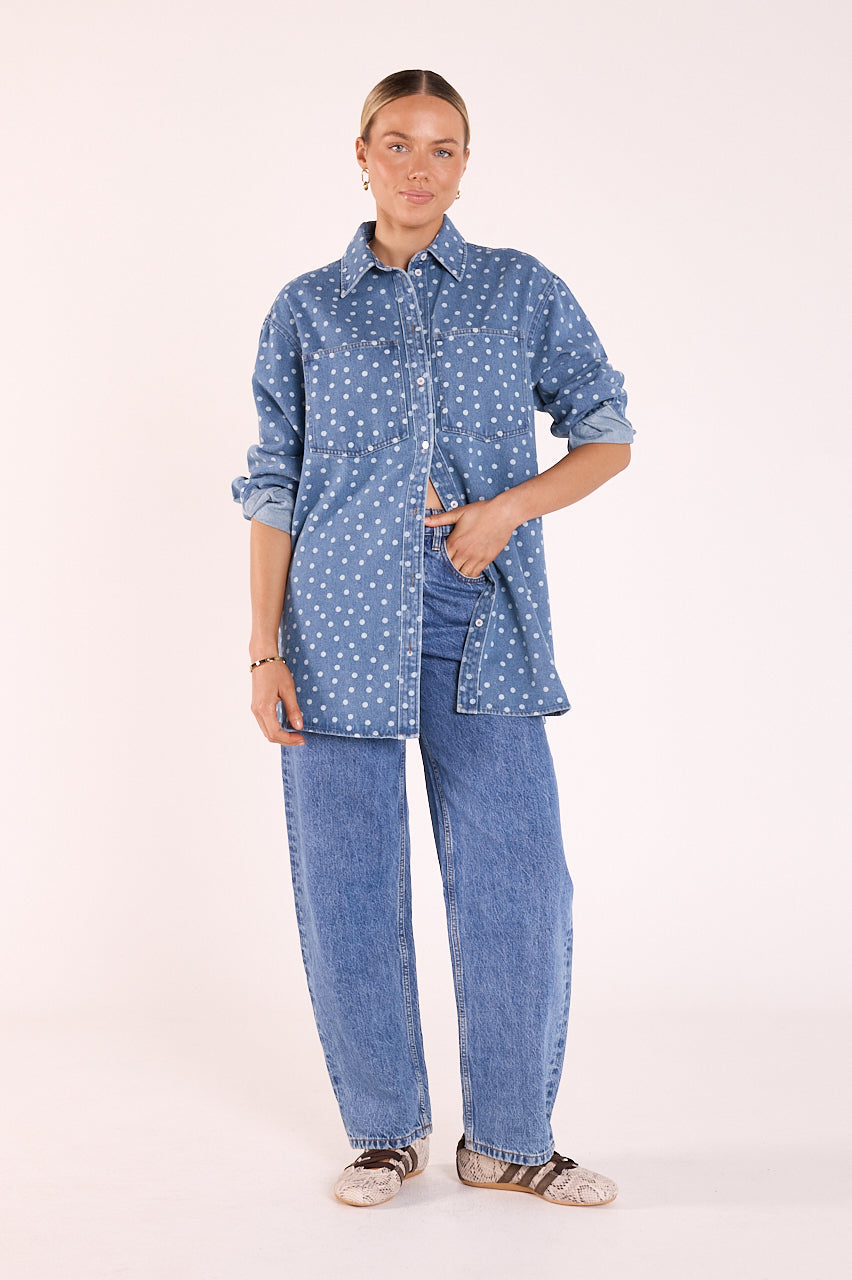 Violet Shirt - Denim Spot