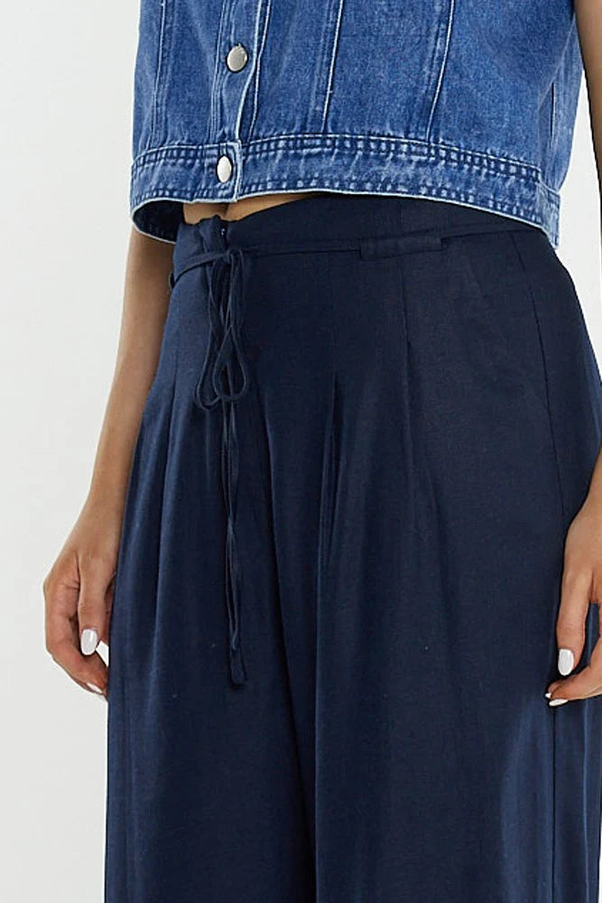 Beth Tailored Pant - Navy