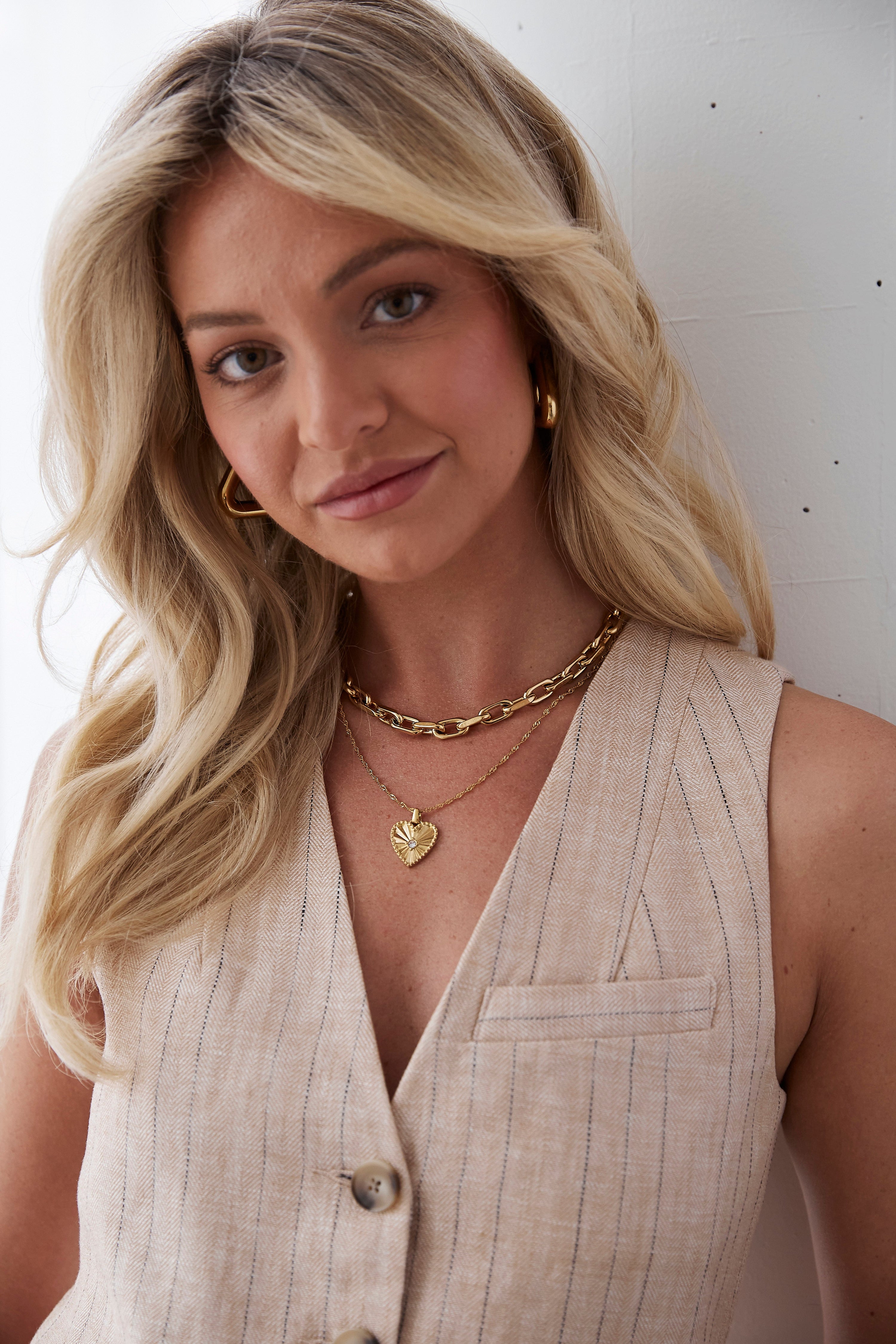 Chelsea Chunky Necklace - Gold