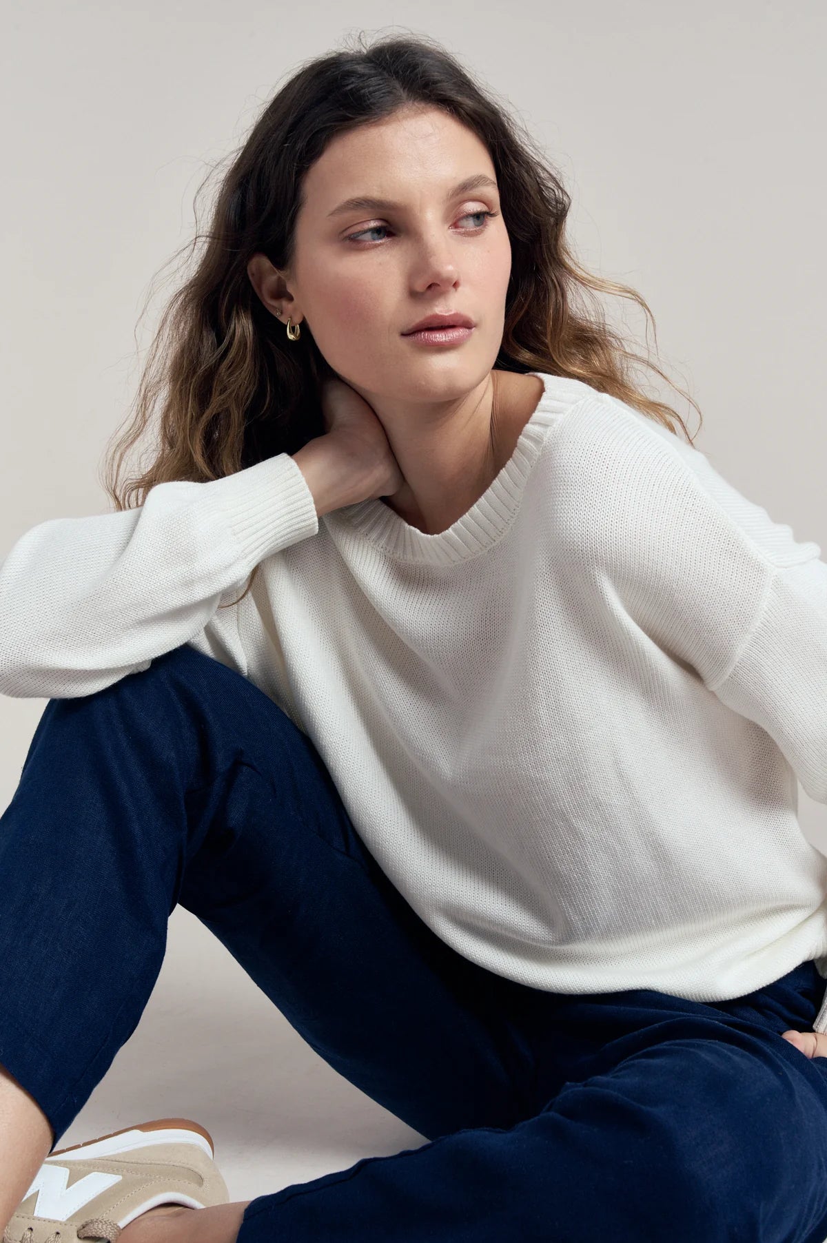 Luxe Linen Pant - Navy