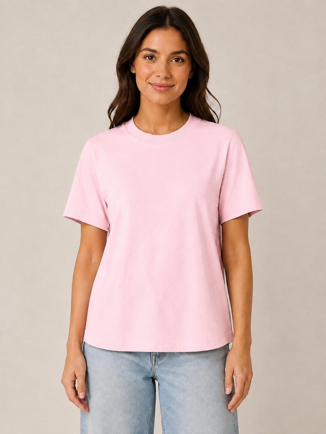 Cotton Tee - Pink
