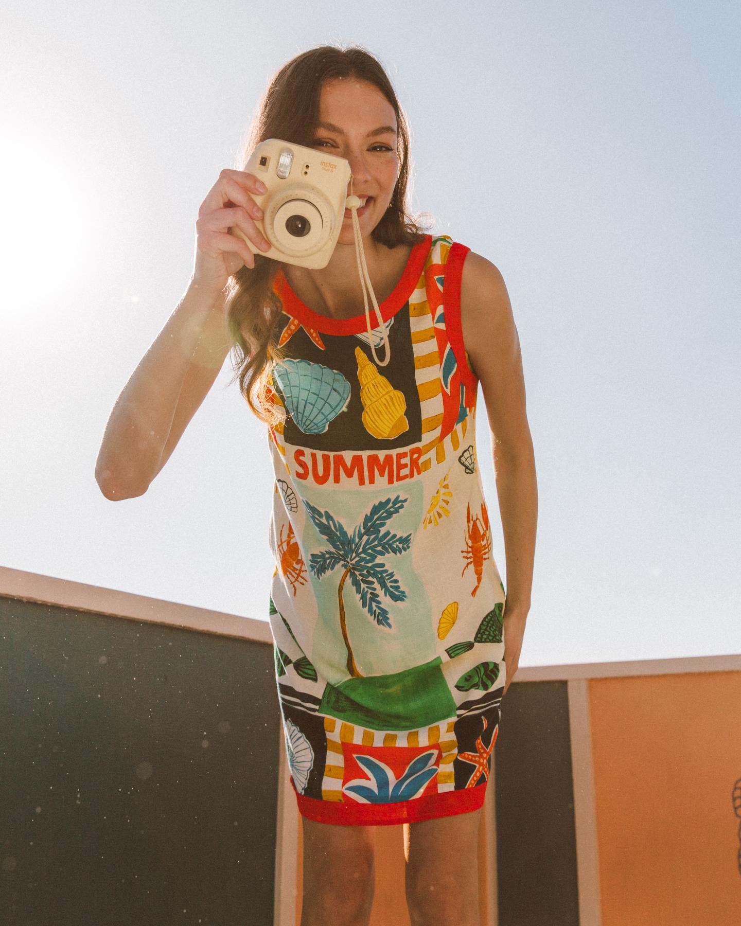 Soleil Summer Dress- Print