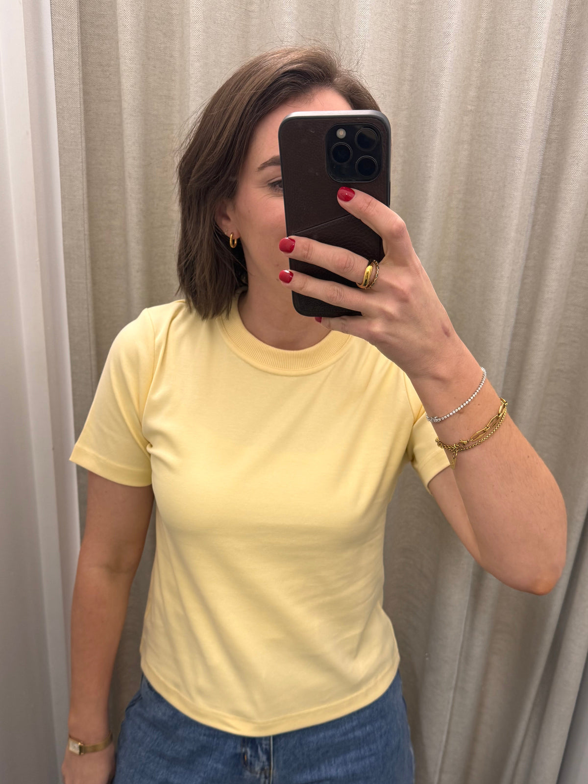 Cotton Tee - Yellow